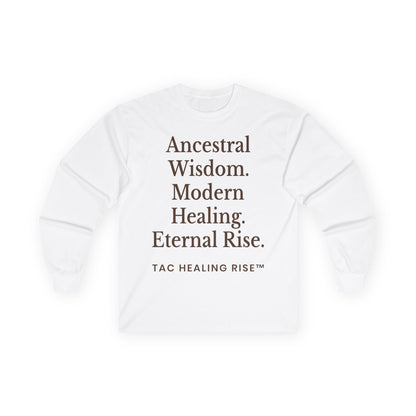 Unisex Ancestral Wisdom Long Sleeve Tee