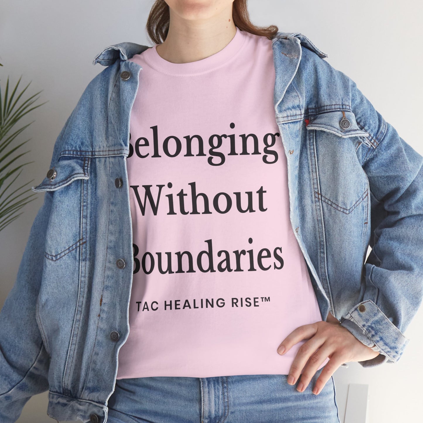 Belonging Without Boundaries Unisex Heavy Cotton Tee