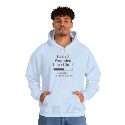 Healed Inner Child Hoodie | Cozy Reminder, Unisex Sweatshirt, Self-Care Gift, Mindfulness Apparel, Healing Affirmation
