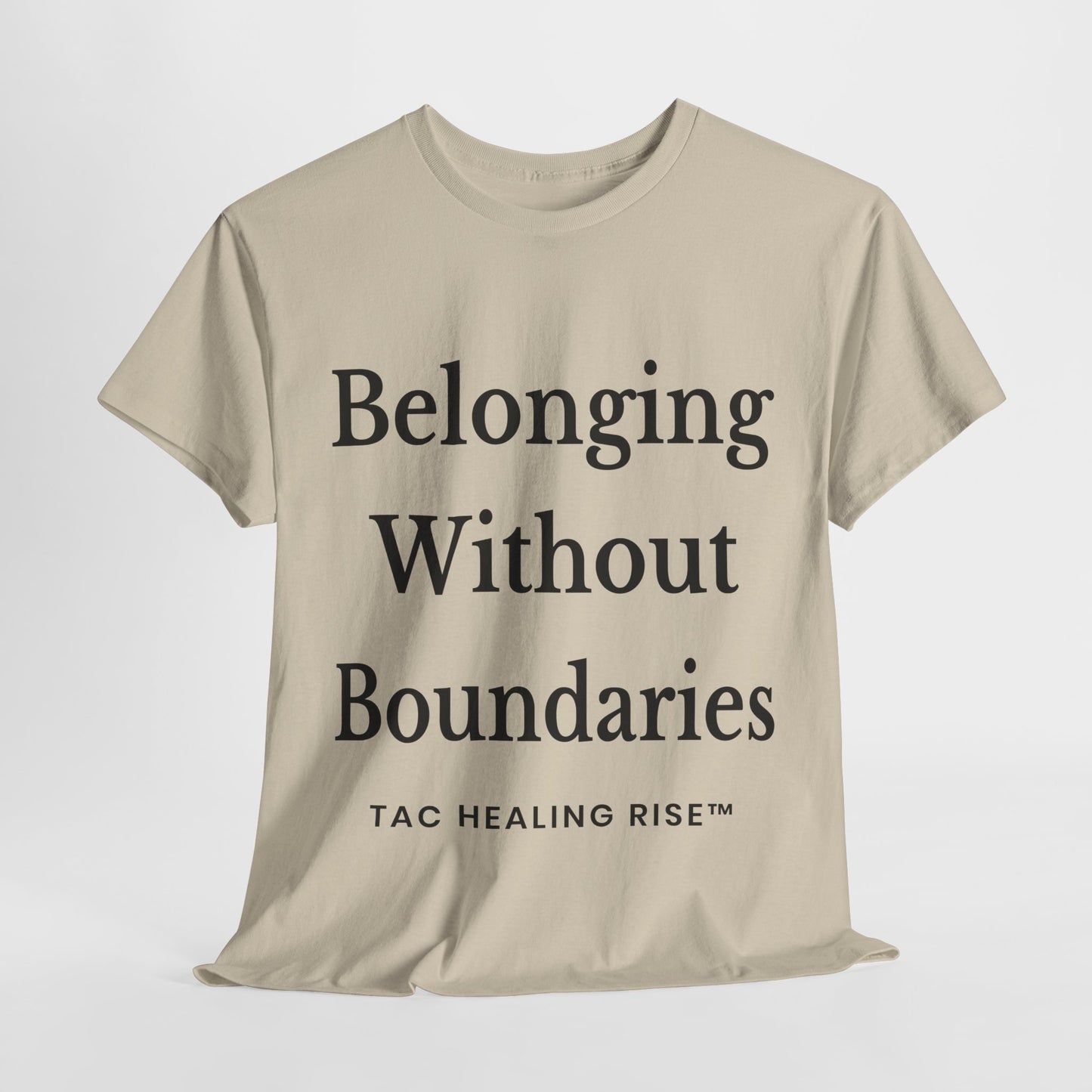 Belonging Without Boundaries Unisex Heavy Cotton Tee