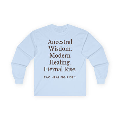 Unisex Ancestral Wisdom Long Sleeve Tee