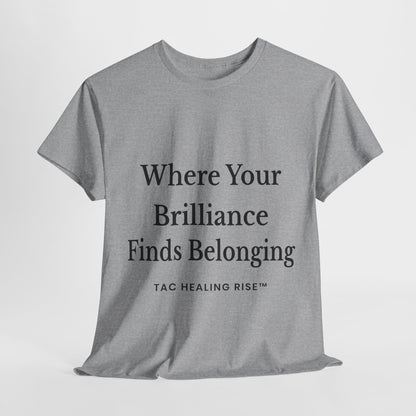 Inspirational Unisex Heavy Cotton Tee