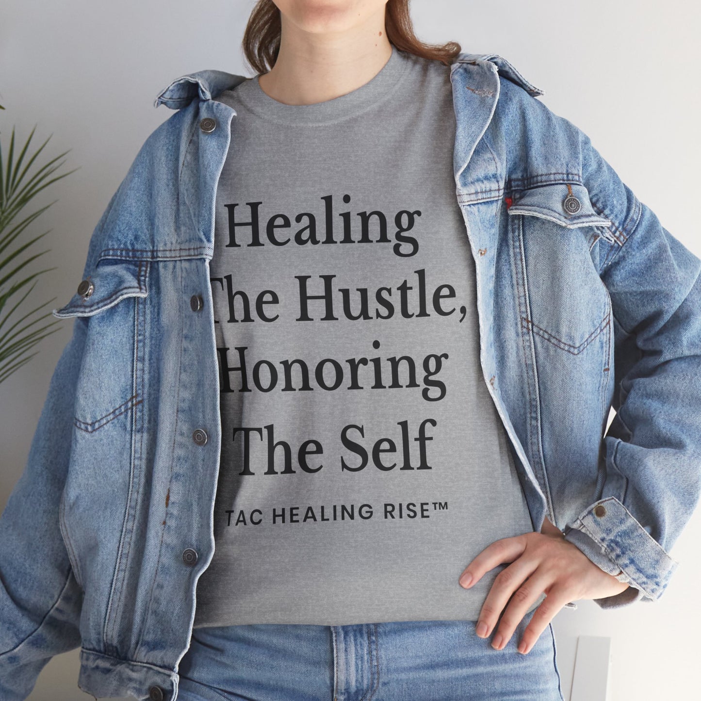 Healing Hustle Unisex Heavy Cotton Tee