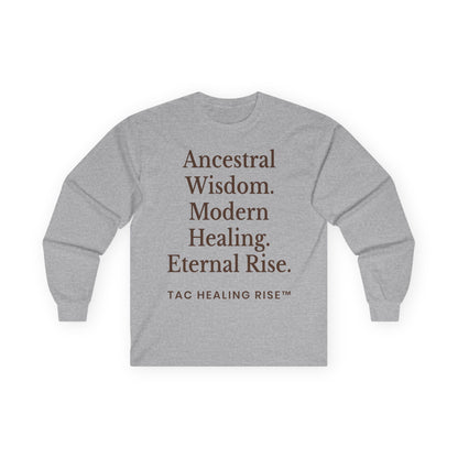 Unisex Ancestral Wisdom Long Sleeve Tee