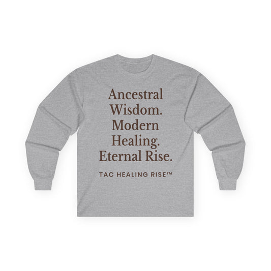 Unisex Ancestral Wisdom Long Sleeve Tee
