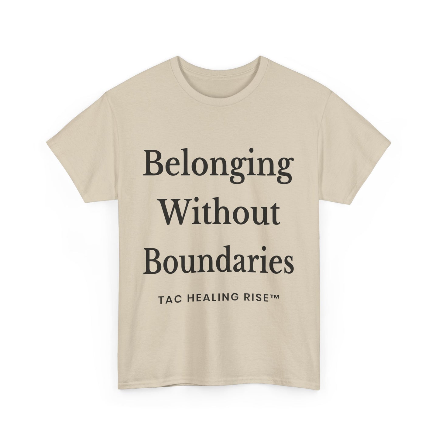 Belonging Without Boundaries Unisex Heavy Cotton Tee