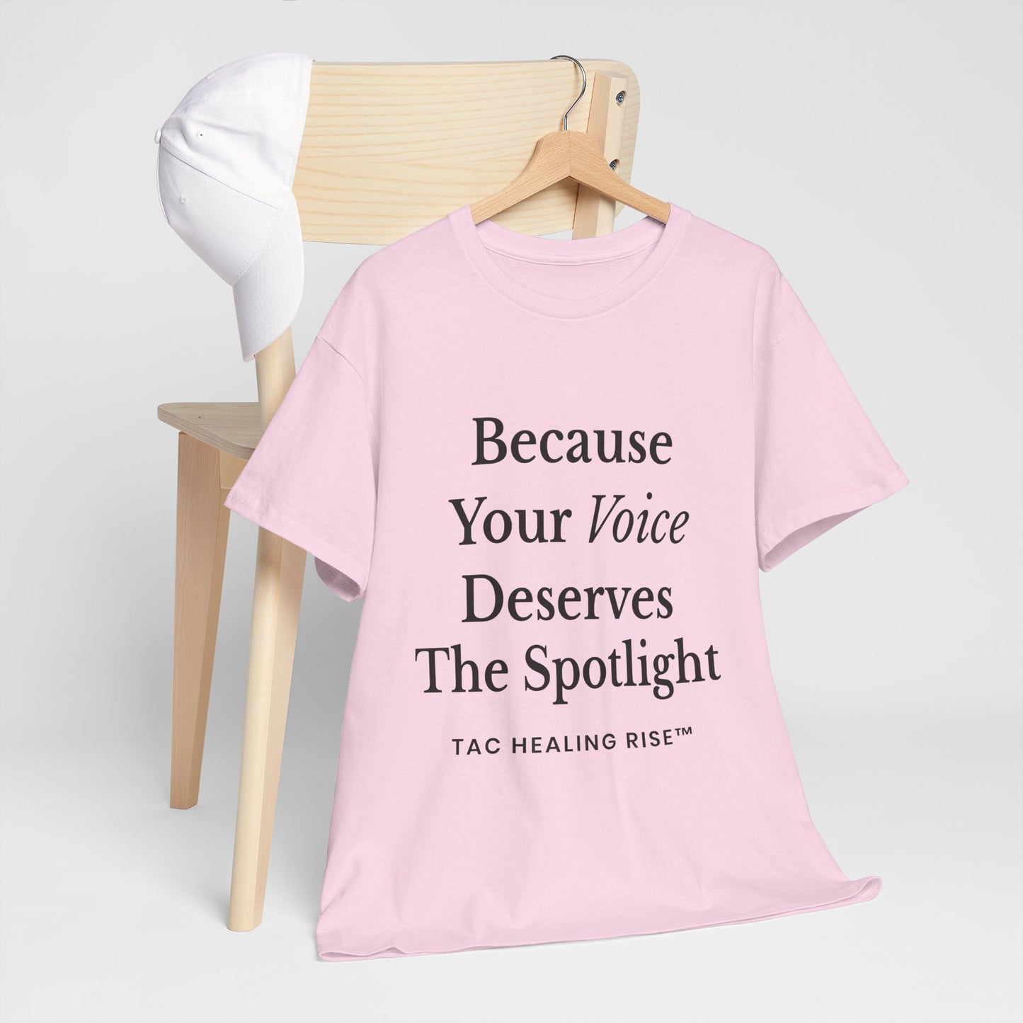 Empowering Voice Tee, Inspirational T-Shirt
