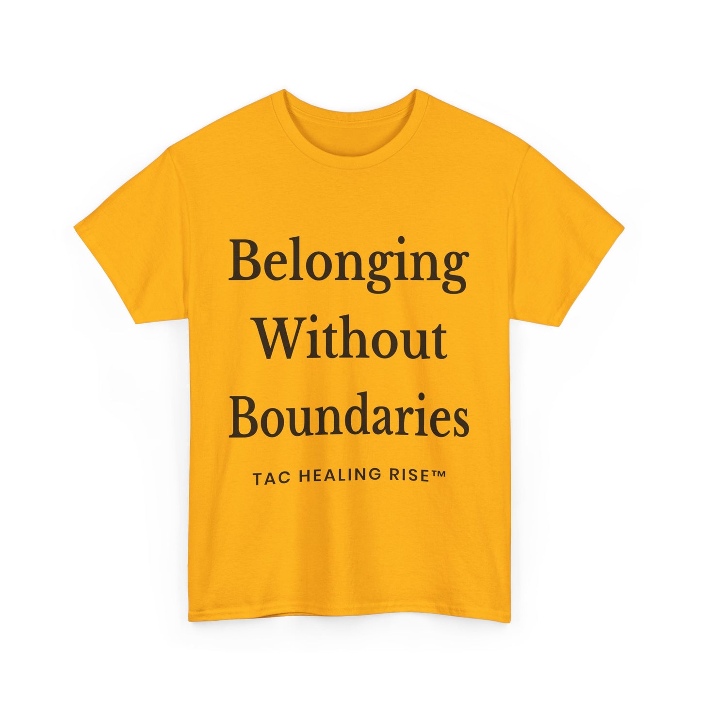 Belonging Without Boundaries Unisex Heavy Cotton Tee