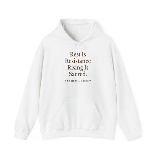 Cozy Unisex Sacred Resistance Hoodie