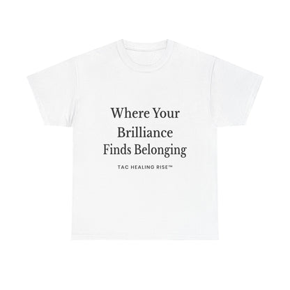 Inspirational Unisex Heavy Cotton Tee