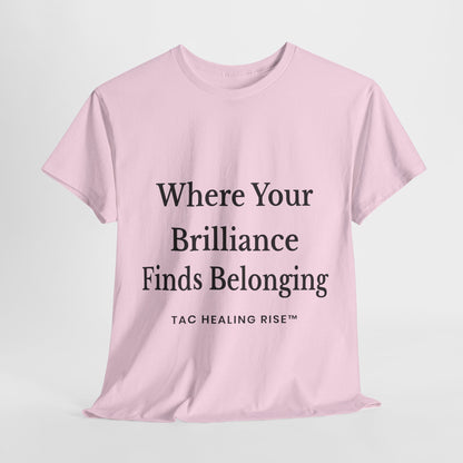 Inspirational Unisex Heavy Cotton Tee