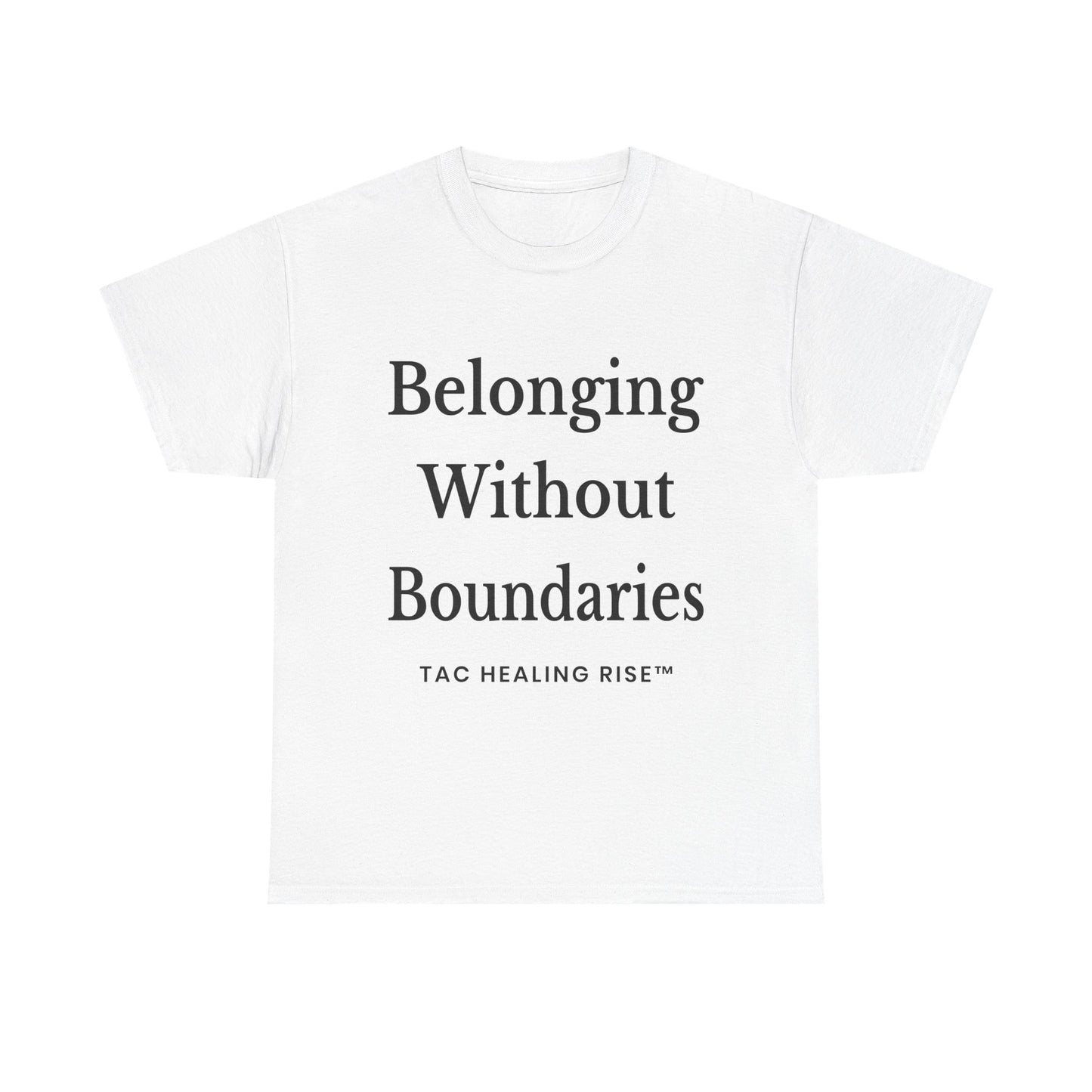 Belonging Without Boundaries Unisex Heavy Cotton Tee