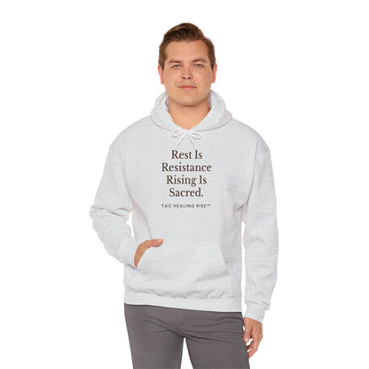 Cozy Unisex Sacred Resistance Hoodie