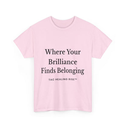Inspirational Unisex Heavy Cotton Tee