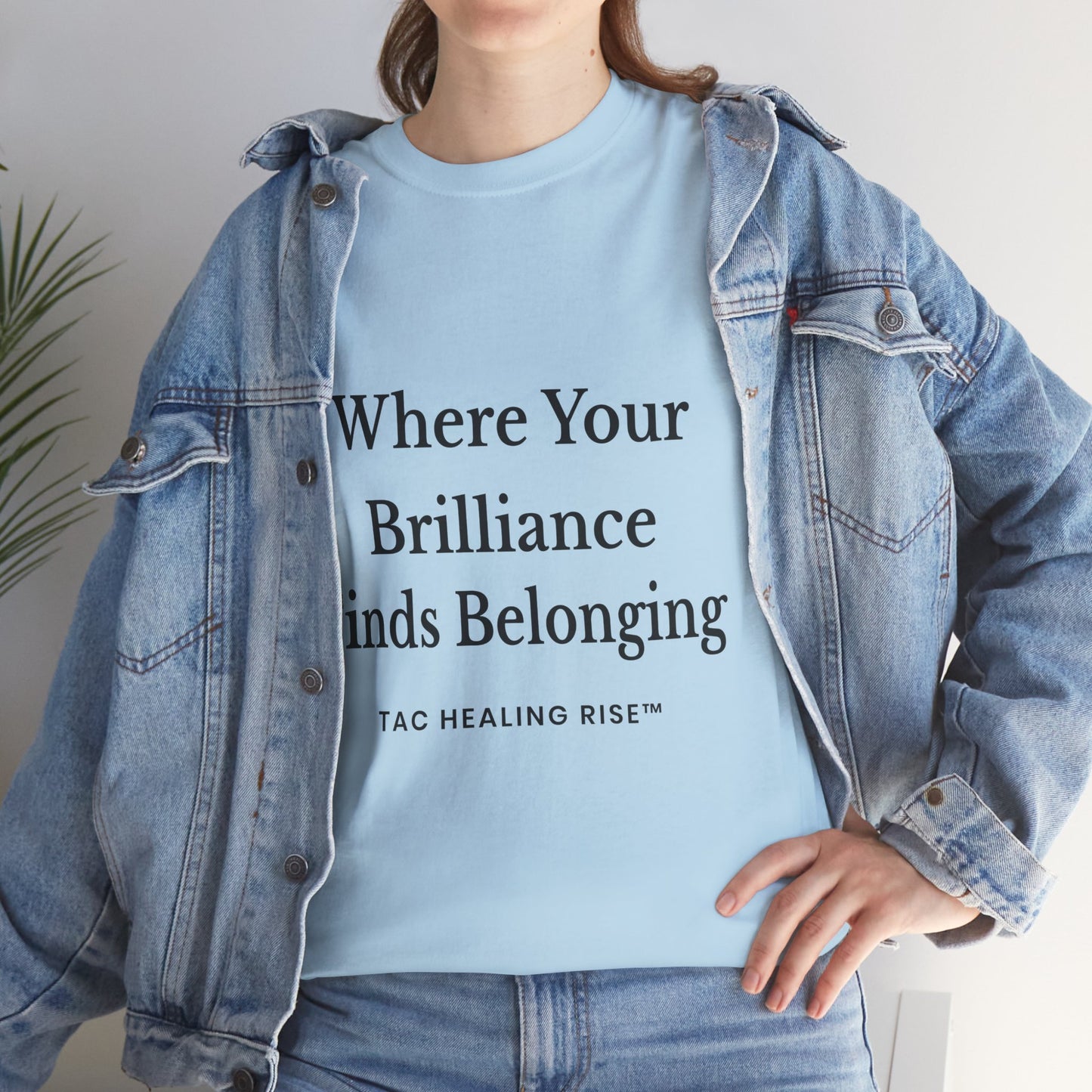 Inspirational Unisex Heavy Cotton Tee