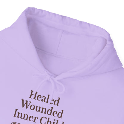 Healed Inner Child Hoodie | Cozy Reminder, Unisex Sweatshirt, Self-Care Gift, Mindfulness Apparel, Healing Affirmation