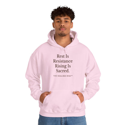 Cozy Unisex Sacred Resistance Hoodie