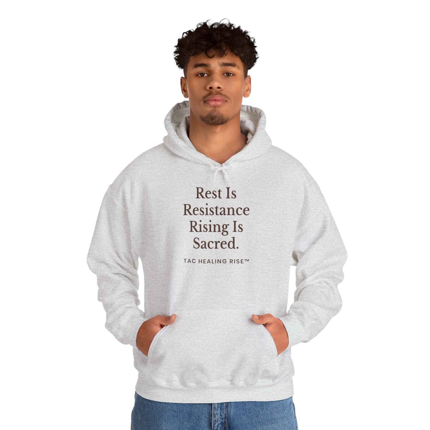 Cozy Unisex Sacred Resistance Hoodie