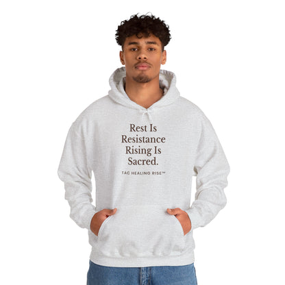 Cozy Unisex Sacred Resistance Hoodie