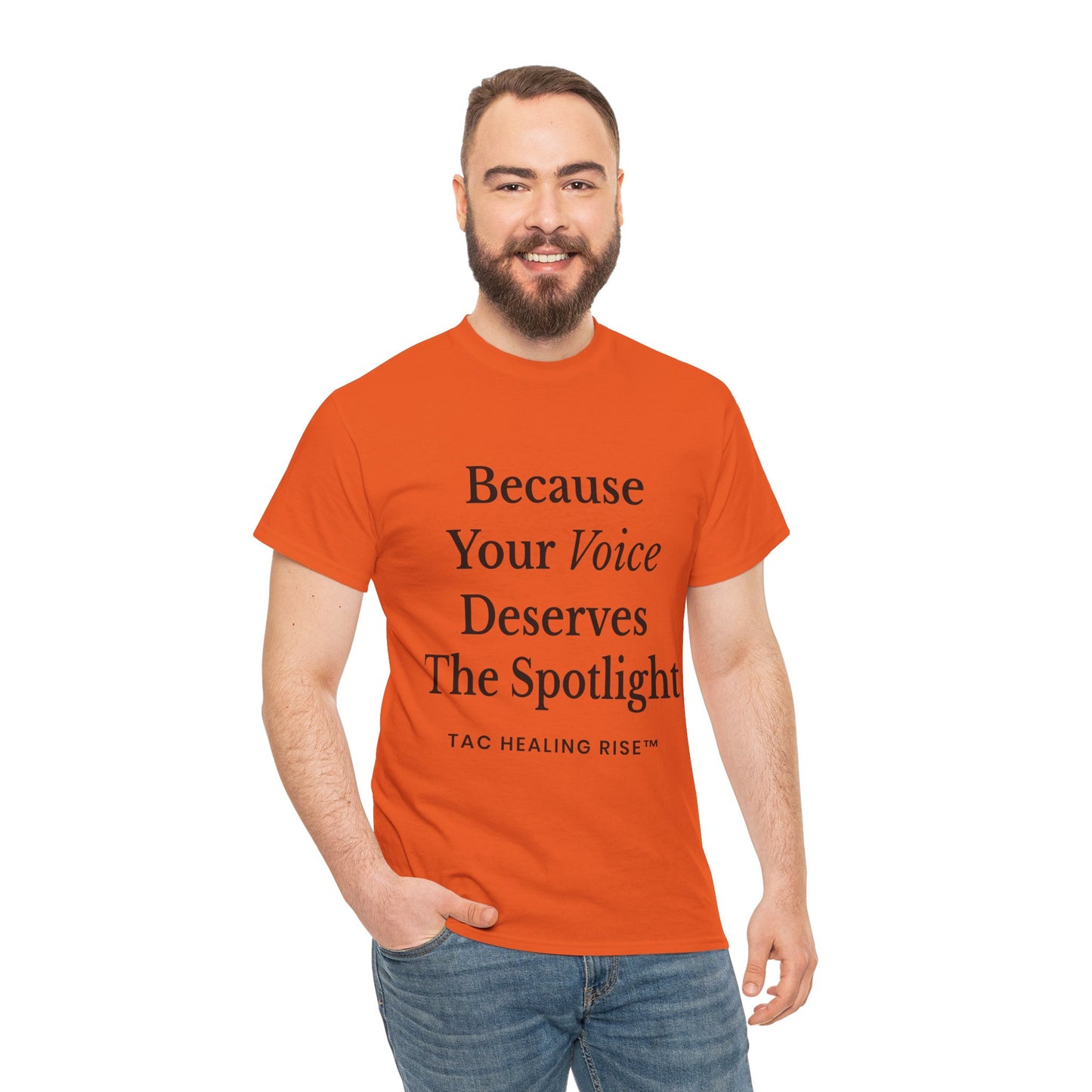 Empowering Voice Tee, Inspirational T-Shirt